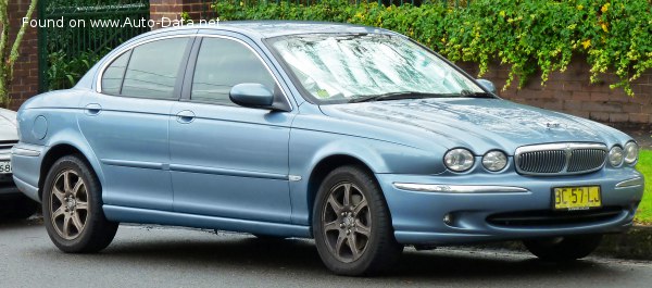 المواصفات والتفاصيل التقنية الكاملة 2001 Jaguar X-type (X400) 2.5 i V6 24V (196 Hp)