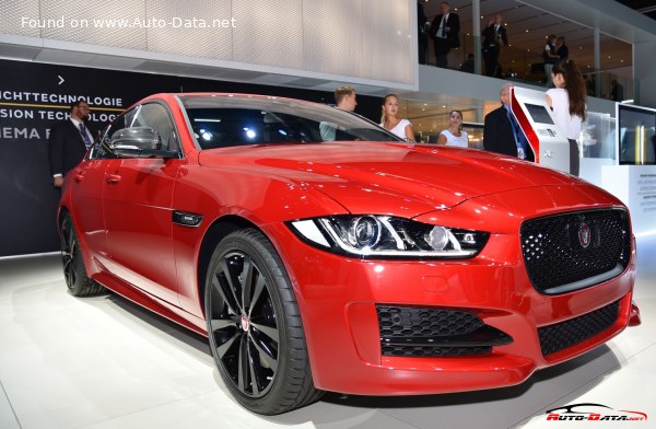 Full specifications and technical details 2015 Jaguar XE (X760) 2.0d (163 Hp)