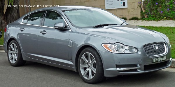 المواصفات والتفاصيل التقنية الكاملة 2009 Jaguar XF (X250) R 5.0 V8 (510 Hp) Automatic