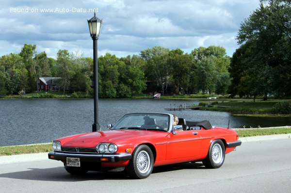 Full specifications and technical details 1990 Jaguar XJSc Convertible 5.3 (284 Hp)