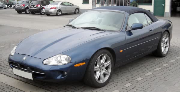 Vollständige Spezifikationen und technische Details 1996 Jaguar XK Convertible (X100) 4.0 V8 (284 Hp) Automatic