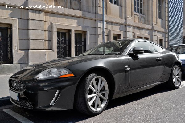 Full specifications and technical details 2009 Jaguar XK Coupe (X150, facelift 2009) 5.0 V8 (385 Hp) Automatic