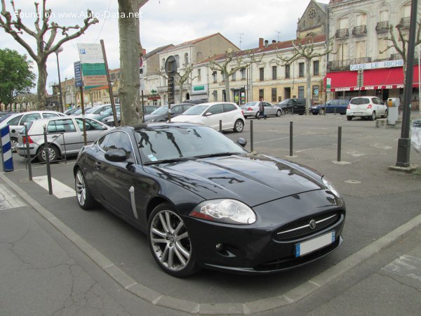 المواصفات والتفاصيل التقنية الكاملة 2006 Jaguar XK Coupe (X150) 4.2 V8 (298 Hp) Automatic