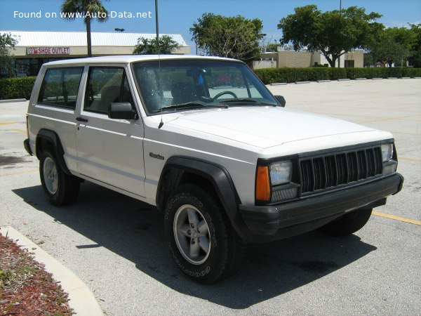 المواصفات والتفاصيل التقنية الكاملة 1996 Jeep Cherokee II (XJ) 3-door 2.5 i SE 4WD (127 Hp)