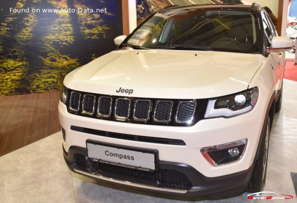 Full specifications and technical details 2017 Jeep Compass II (MP) 2.4 MultiAir (180 Hp) 4x4