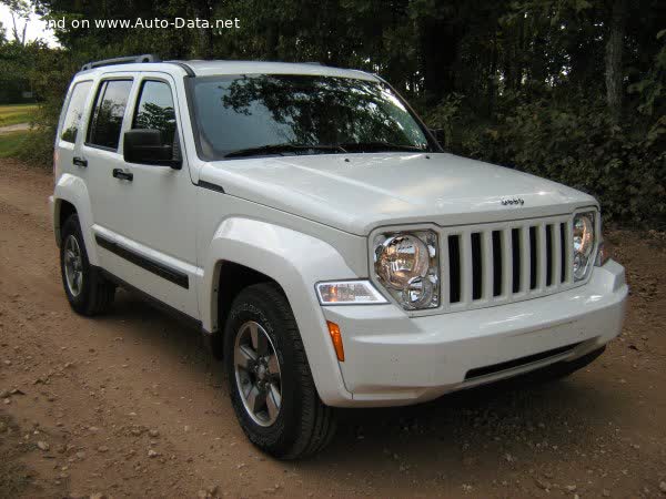 Vollständige Spezifikationen und technische Details 2007 Jeep Liberty II 3.7 i V6 12V (210 Hp) 4WD