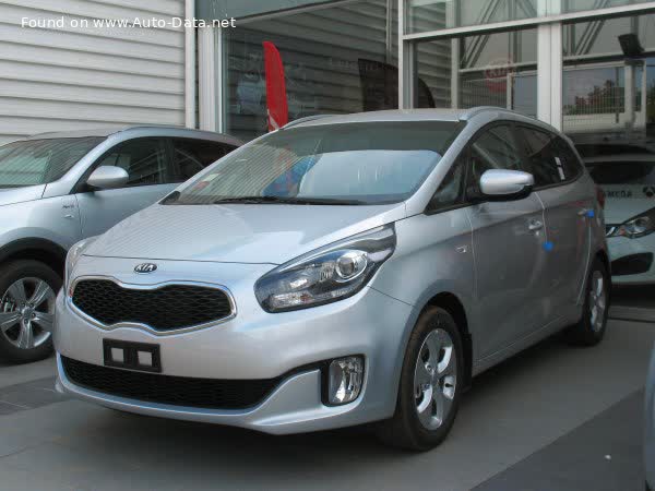Vollständige Spezifikationen und technische Details 2013 Kia Carens III 1.7 16V CRDi (136 Hp) HPE