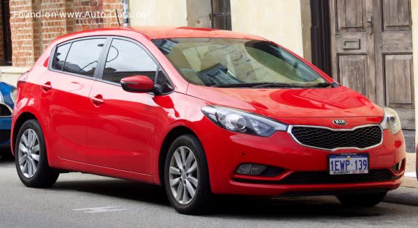 Full specifications and technical details 2012 Kia Cerato III Hatchback 2.0 GDI (175 Hp)