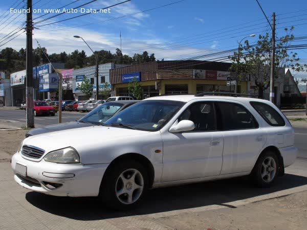 Full specifications and technical details 1998 Kia Clarus Combi (GC) 2.0 i 16V (133 Hp)
