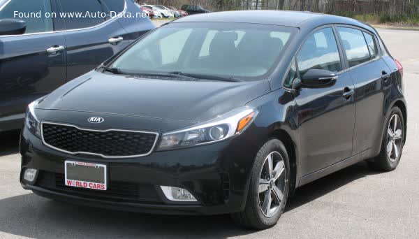 Full specifications and technical details 2017 Kia Forte5 II (facelift 2017) 1.6 T-GDI (201 Hp) Automatic