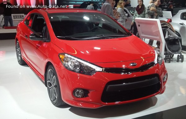 Full specifications and technical details 2013 Kia Forte II Koup 1.6 T-GDI (201 Hp)