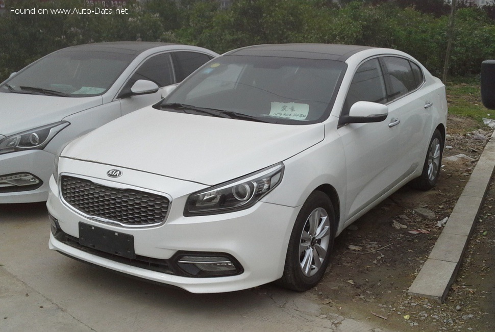 Full specifications and technical details 2014 Kia K4 2.0i (155 Hp) Automatic