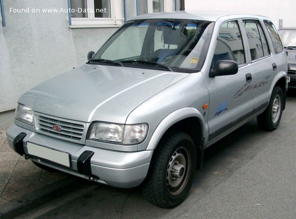 المواصفات والتفاصيل التقنية الكاملة 1998 Kia Sportage I 2.0i 16V (118 Hp)