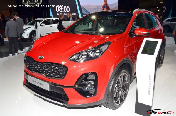 Full specifications and technical details 2018 Kia Sportage IV (facelift 2018) 2.0 MPI (150 Hp) AWD