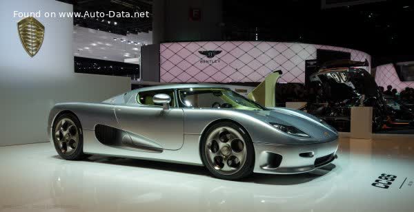 Full specifications and technical details 2002 Koenigsegg CC8S 4.7 i V8 32V (655 Hp)