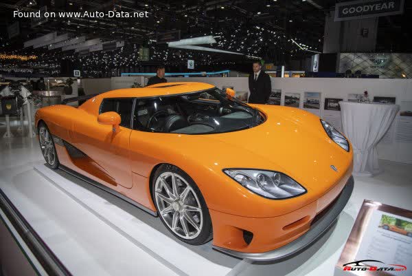 Vollständige Spezifikationen und technische Details 2004 Koenigsegg CCR 4.7 i V8 32V (806 Hp)