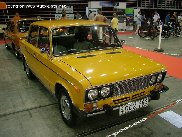 المواصفات والتفاصيل التقنية الكاملة 1976 Lada 2106 1.6 (75 Hp)