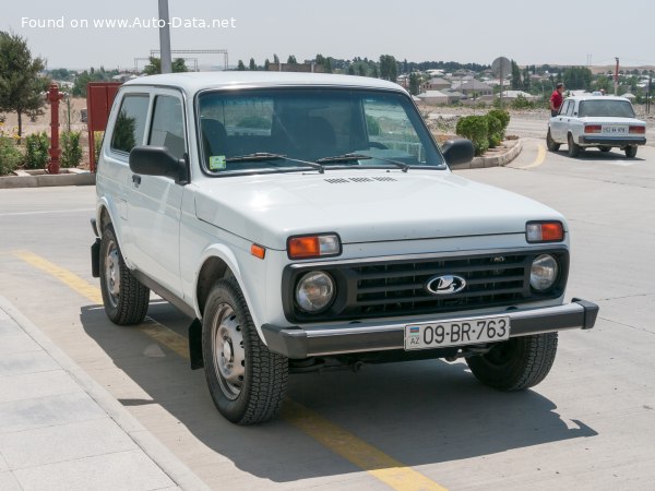 المواصفات والتفاصيل التقنية الكاملة 2016 Lada Niva 3-door (facelift 2016) 1.7i (83 Hp) 4x4