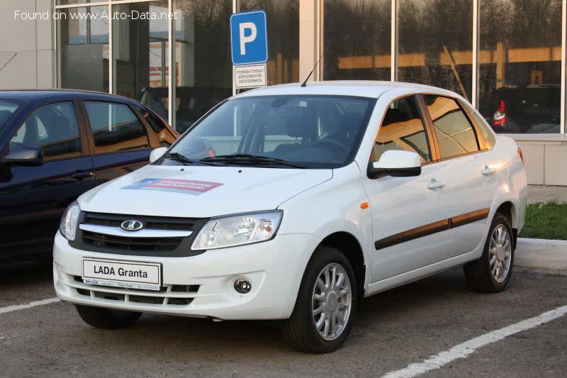 Spécifications complètes et détails techniques 2011 Lada Granta I Sedan 1.6 (87 Hp)