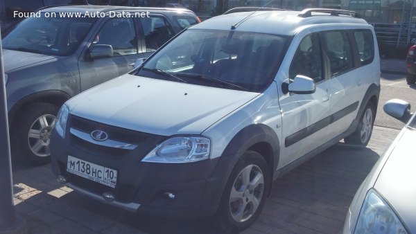 Full specifications and technical details 2014 Lada Largus Cross 1.6 (105 Hp)