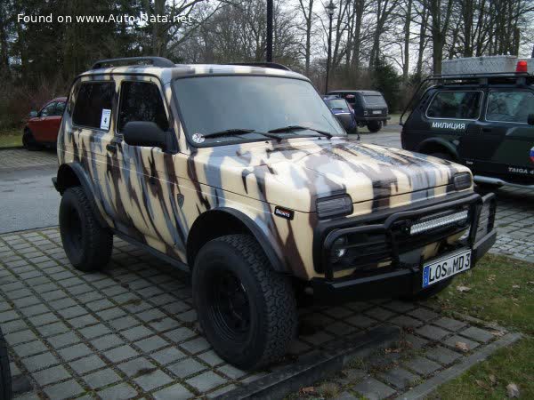 Full specifications and technical details 2017 Lada Niva Bronto 1.7i (83 Hp) 4x4