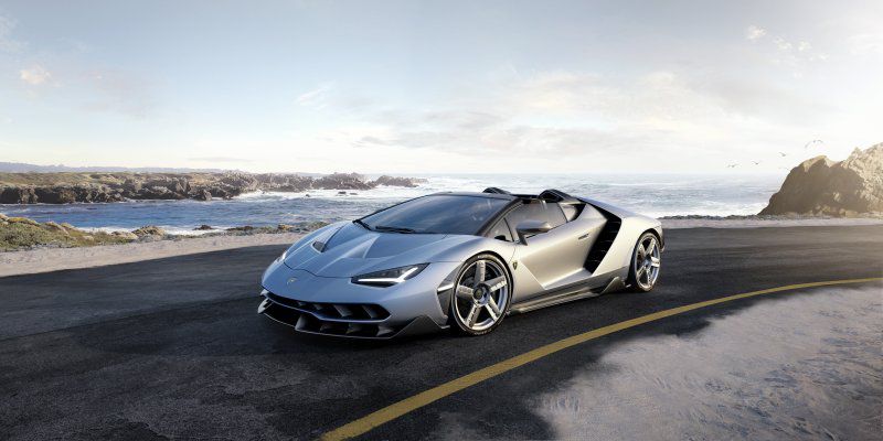 Full specifications and technical details 2016 Lamborghini Centenario LP 770-4 Roadster 6.5 V12 (770 Hp) 4WD ISR