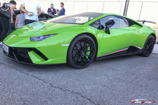 Full specifications and technical details 2017 Lamborghini Huracan Performante 5.2 V10 (640 Hp) AWD Automatic