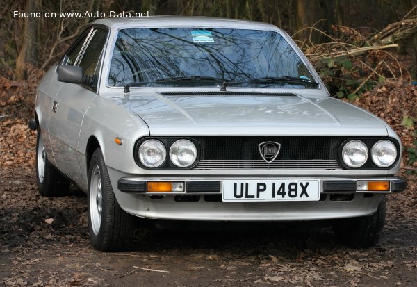 المواصفات والتفاصيل التقنية الكاملة 1976 Lancia Beta Coupe (BC) 1600 (101 Hp)