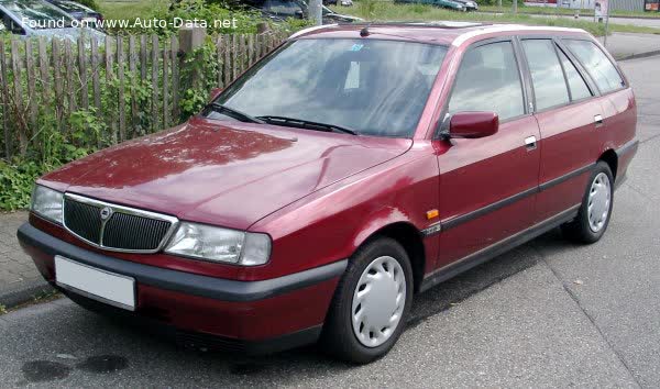 Full specifications and technical details 1994 Lancia Dedra Station Wagon (835) 1.6 (90 Hp)
