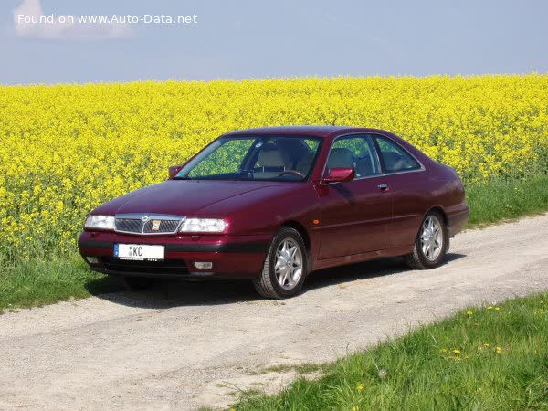 Full specifications and technical details 1998 Lancia Kappa Coupe (838) 2.0 16V Turbo (205 Hp)