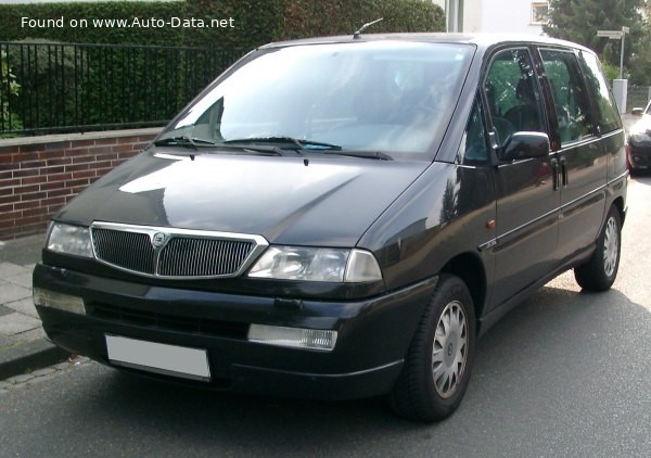 المواصفات والتفاصيل التقنية الكاملة 1999 Lancia Zeta 2.0 JTD (136 Hp)