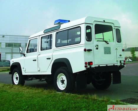 Full specifications and technical details 1999 Land Rover Defender 110 2.5 TD5 (122 Hp)