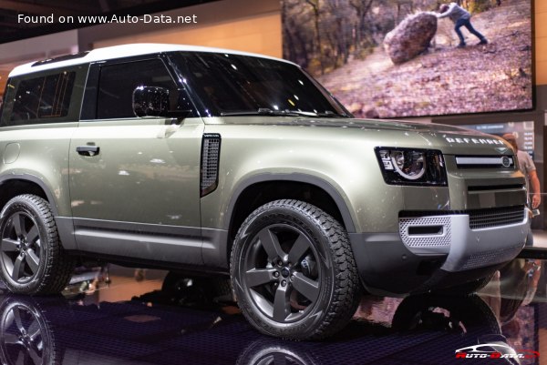 المواصفات والتفاصيل التقنية الكاملة 2020 Land Rover Defender 90 (L663) 2.0 D240 (240 Hp) AWD Automatic 6 Seat