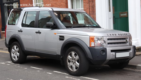 Full specifications and technical details 2004 Land Rover Discovery III 4.4 i V8 32V (295 Hp)