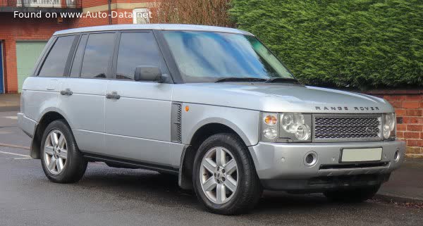 Full specifications and technical details 2001 Land Rover Range Rover III 4.4 V8 (286 Hp)