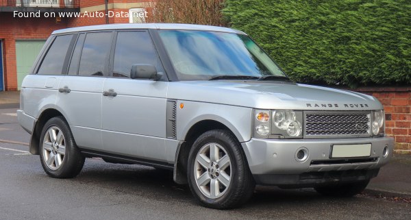 المواصفات والتفاصيل التقنية الكاملة 2001 Land Rover Range Rover III 4.4 V8 (286 Hp)