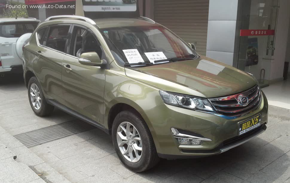 Full specifications and technical details 2014 Landwind X5 2.0 (190 Hp) Automatic