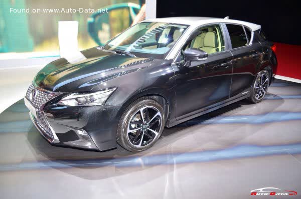 Full specifications and technical details 2017 Lexus CT I (facelift 2017) 200h (134 Hp) Hybrid e-CVT