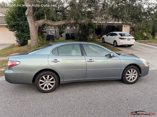 المواصفات والتفاصيل التقنية الكاملة 2001 Lexus ES IV (XV30) 300 (213 Hp)