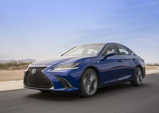 Spécifications complètes et détails techniques 2018 Lexus ES VII (XZ10) F Sport 350 V6 (302 Hp) Automatic