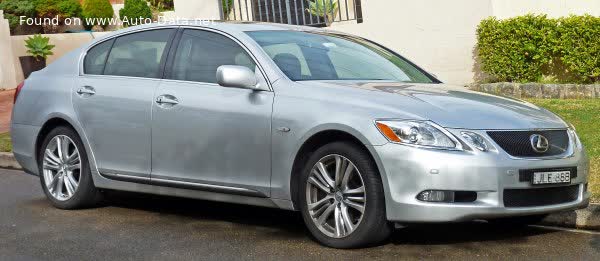 المواصفات والتفاصيل التقنية الكاملة 2006 Lexus GS III 450h (339 Hp) Hybrid e-CVT