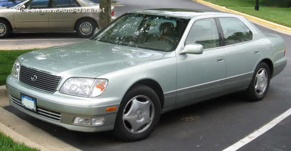 Full specifications and technical details 1997 Lexus LS II (facelift 1998) 400 V8 (284 Hp) Automatic