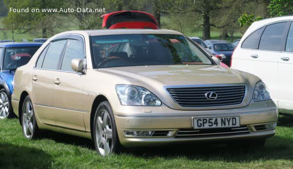 Full specifications and technical details 2003 Lexus LS III (facelift 2004) 430 V8 (290 Hp) Automatic