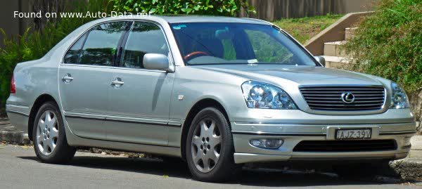 Spécifications complètes et détails techniques 2001 Lexus LS III 430 V8 (282 Hp) Automatic