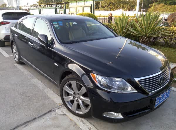 Spécifications complètes et détails techniques 2006 Lexus LS IV Long 460 L V8 (380 Hp) Super ECT