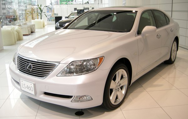 المواصفات والتفاصيل التقنية الكاملة 2006 Lexus LS IV 460 V8 (381 Hp) Super ECT