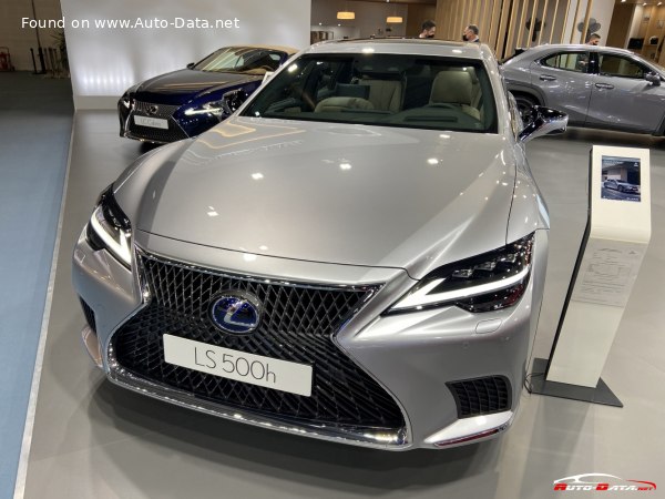 المواصفات والتفاصيل التقنية الكاملة 2021 Lexus LS V (facelift 2020) 500h V6 (359 Hp) Hybrid AWD Automatic