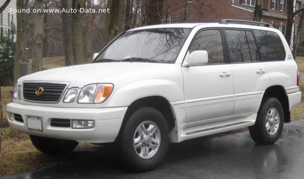 Full specifications and technical details 1998 Lexus LX II 470 V8 (230 Hp) AWD Automatic