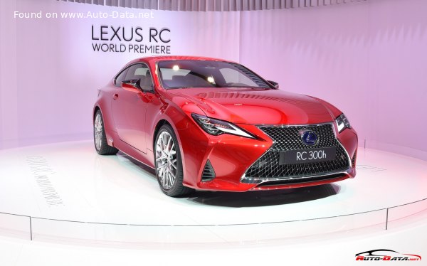 Full specifications and technical details 2019 Lexus RC (facelift 2018) F Track Edition 5.0 V8 (472 Hp) Automatic