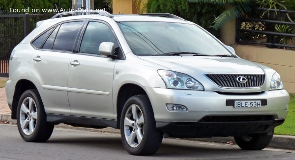 المواصفات والتفاصيل التقنية الكاملة 2003 Lexus RX II 330 4WD (230 Hp)